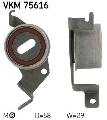 SKF Feszítőgörgő, vezérműszíj VKM75616_SKF